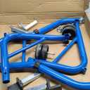 Motorcycle Stand 850LB Sport Bike Rear Wheel Lift Swingarm Paddock Stands Blue, U+L