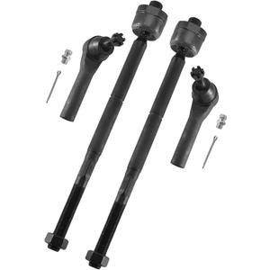 Front Steering Kit Tie Rod End Inner and Outer Kit for Cadillac Escalade ESV Chevy Silverado 1500 Surburban Tahoe GMC Sierra Yukon XL 2015-2020