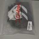 G4Free Women's Waffle Knit Wide Leg Pants  High Waisted Sweatpants with Pockets Casual Straight Leg Pants (X-Small Petite, Dark Gray)