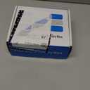 3-Way Thermostatic Mixing Valve, DN15 Temperature Control Bathroom Faucet and Shower Water Mixer Valve G1/2 NPS Male Connections,Chrome