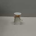 Domensi 24 Sets Wedding Table Centerpiece Artificial Flowers with Vase 48 Pcs Fake Bouquets 24 Pcs Metal Vases Floral Arrangements for Holiday Party Event Table Decor(Dark Blue)