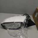 Left Driver Side Door Mirror For 2016-2021 HONDA CIVIC LX SE Sport with Power Mirror Manual Folding Non-Heat Match to Taffeta White Replace 76258-TBA-A02ZA HO1320283(3 Pins)