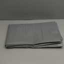 Tititex 8G Heavy Duty Plastic Solid Grey Shower Curtain Liner with 3 Magnets - Texture Waffle Grid Plaid Pattern PEVA Waterproof Shower Liner Bathroom Accessories 72x72 Inch