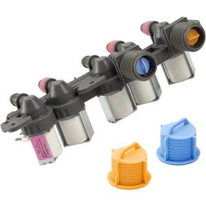 AJU73213301 5221EA1008F AJU75152601 Water Inlet Valve 10-Year Guarantee, Compatible with L-G K.enmore Washers WT5270CW WT1501CW WT1101CW WT1701CW WT1201CV WT5170HV