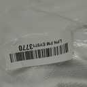 Lecloud Bessie White Curtains 54 Inch Length 2 Panels Set, Faux Linen Semi Sheer Curtains Drapes, Elegant Window Treatments for Bedroom Decor with Rod Pocket, Each 30 W x 54 L