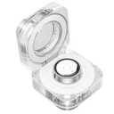 Samsung Galaxy Ring Charging Cradle Portable Charger for Fitness Ring, Crystal-Clear Case, Protective Cover, 3A Cable Included, Charge On-The-Go, EP-QQ505CWEGUS, Size 5