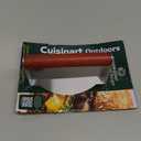 Cuisinart 6" Stainless Steel Smashed Burger Press, Juicy and Crispy Burgers for BBQs, Cookouts