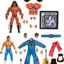 Mattel WWE Coliseum Collection Action Figure 2-Pack, Set with Ultimate Warrior & Honky Tonk Man 6-inch Collectibles & Accessories Including Swappable Parts 