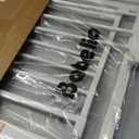 BABELIO Safety Gate Door Fits for Stairs, Narrow and Wide Doorways with Auto Close, Easy Install, No Drilling, Pressure Mounted for Baby, Child, Pets, Dog/Puppy, 26''-40'', White