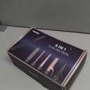 5 in 1 Curling Iron with Thermal Brush and 4 Interchangeable Ceramic Barrels(1/2 to 1 1/2 inch), Curling Wand Set with Flat Iron, Fast Heating, Dual Voltage Hair Curler, Gifts for Women (Rose Gold)