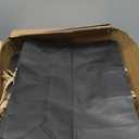 XPCARE 100Pack Large Kraft Paper Bags with Handles Bulk, 16x6x12 Inch Black Paper Bag Kraft Shopping Bags for Business Merchandise Wedding Party Favor Bag