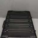 Zipperless Aluminum Hardshell Carry-On Luggage - Perfect for Travel & Business Trips(Black,20 inch)