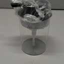 Glass Dish Soap Dispenser, 10 Oz Clear Hand Liquid Bottles with Rust Proof Plastic Pump, Refillable Round Lotion Dispensing for Kitchen Sink & Bathroom Counter