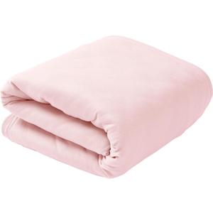 Crib Toddler Comforter, 40 x 60 inch Lightweight Ultra-Soft Baby Crib Quilted Blanket for Boys Girls (Blush)