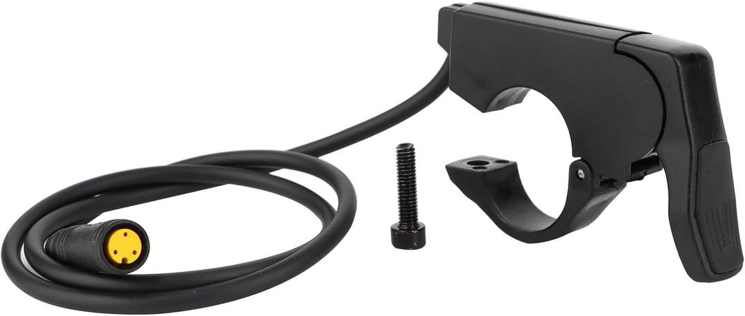 LGEGE Thumb Throttle Only for BAFANG Motor Kit - Finger Speed Accelerator Compatible with BAFANG Mid Drive Electric Bike, Waterproof 3PIN Female Plug for BBS01 BBS02 M400 M820 Motor eBike