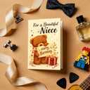 2 x Birthday Card for Niece Heartwarming Greeting Card Perfect for Gift Box Inclusion