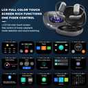 Silver Wireless Earbuds, Bluetooth Headphones, HD Sound Ear Buds for Travel (Model A)