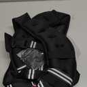 Weighted Vest Woman - 5lb/6lb/8lb/12lb/16lb/20lb/25lb/30lb Womens Weight Vest for Walking, Strength Training Weight Vests for Men, Reflective Stripe Fitness Vest for Workout Running Jogging (Black)