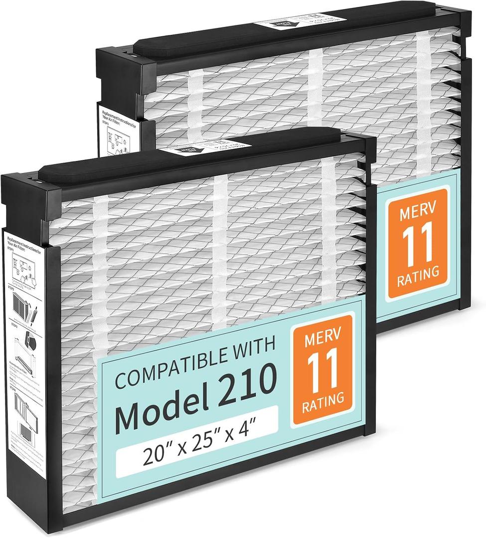 210 Replacement Filter Compatible with AprilAire Whole House Purifier 210