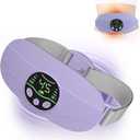 HOTBAG Heating Pad for Period Cramps Portable Cordless 3S Fast Period Heating Pad Cramp Relief with 3 Heat Levels and 3 Massage Modes Menstrual Electric Waist Wrap Belt for Pain Relief Gifts for Her