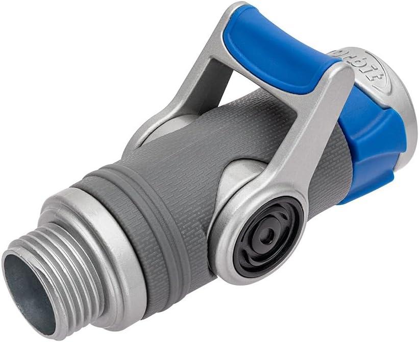 Orbit Heavy-Duty Shut-Off Hose Connector – Zinc Core, Easy-Grip Lever, High-Flow Control 28296