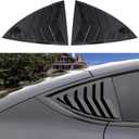 YHCDSEA for Model Y Side Window Louver Cover Sport Style for Tesla Model Y 2021 2022 2023 2024 2025 2026 Accessories (Glossy Black)