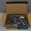 Flexi Hose Expandable Garden Hose with 8 Function Nozzle, 25FT - Lightweight Retractable Garden Hose, Water Hose - No-Kink Flexibility, 3/4 Inch Solid Brass Fittings and Double Latex Core