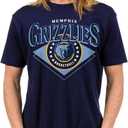 Junk Food NBA Court Classic - Adult Short Sleeve Fan T-Shirt for Men and Women (X-Large, Navy)