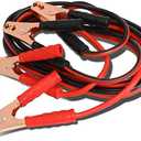 Auto Dynasty Heavy Duty 12Ft 10Gauge Booster Cables Power Jumper 200AMP Emergency Battery Start Car/Motorcycle