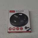GPX PC332B Portable CD Player with Anti-Skip Protection, FM Radio and Stereo Earbuds - Black