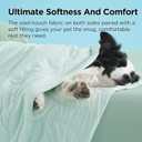 Bedsure Premium Cooling Blanket for Extra Large Dog - Q-MAX>0.5, Breathable Summer Washable Cold Pet Mat, Soft Durable Self Cooling Dog Mat for Hot Weather, Turquoise Green, 50x60