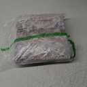 IOHOUZE Abstract Area Rug 3x5 Ft Washable Rugs for Entryway Indoor, Non Slip Kitchen Rug Printed Faux Wool Throw Rugs, Indoor Door Mat for Door Entrance Foyer Living Room, Orange Grey