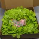 Syhood Whimsical Christmas Tree 5ft Bendable Pop up Collapsible 1 Minute Christmas Tree with 36 Wooden Ornaments for Indoor Outdoor Home Office Holiday Xmas Party Decor Supply