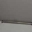 Ivilon Tension Curtain Rod - Spring Tension Rod for Windows or Shower, 24 to 36 Inch. Brushed Nickel