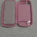 Pink Unicorn Carrying Case Compatible with Nintendo Switch Lite with Crystal Glitter Soft Protective Case Cover+Screen Protector+Stickers, Hard Storage Case Accessories Kit for Girls Birthday Gift