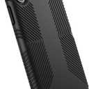 Speck Products Presidio Grip iPhone X Case, Black/Black