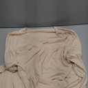 EVALESS Womens Tops Spring Cross Wrap V Neck Blouses Dressy Casual Long Sleeve Shirts Trendy 2026 (XX-Large, Oatmeal)