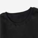 SHENHE Women's Graphic Sweatshirt Y2K Long Sleeve Drop Shoulder Crew Neck Streetwear Goth Sweatshirt (L)