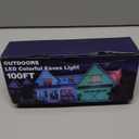 100FT Permanent Outdoor Lights, IP67 Waterproof for House Roof, Holiday, Party, Daily Lighting, Smart RGB Outdoor Lights with Remote APP Control & DIY Scenes