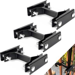 Deck Umbrella Mount,Deck Mount Umbrella Holder for Deck Railing,Patio Heavy Duty Adjustable Metal Umbrella Stand Outdoor Base Attaches to Railing, Outdoor Courtyard, Balcony, 3 Pack Black (Use for an umbrella shaft up to 1 3/4 inch thick) Deck Umbrella Mount,Deck Mount Umbrella Holder for Deck Railing,Patio Heavy Duty Adjustable Metal Umbrella Stand Outdoor Base Attaches to Railing, Outdoor Courtyard, Balcony, 3 Pack Black (Use for an umbrella shaft up to 1 3/4 inch thick)