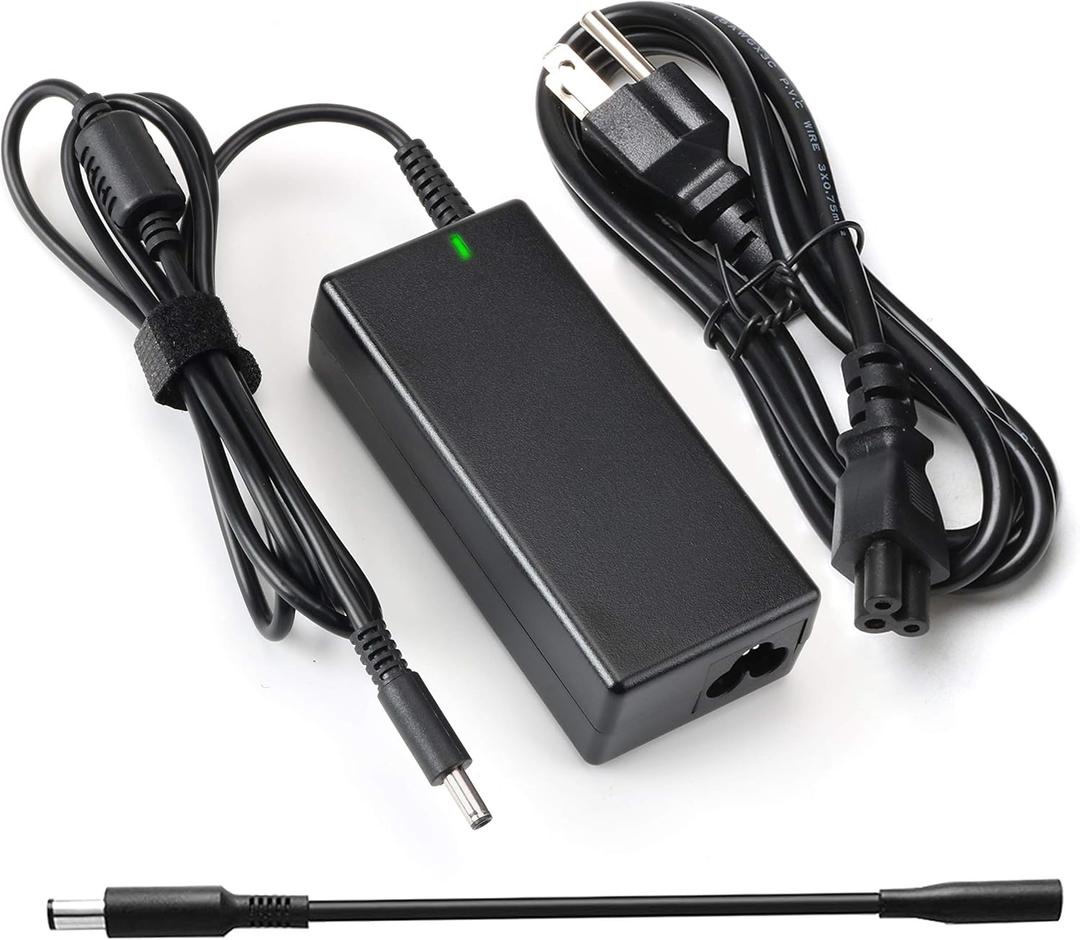 65W AC Charger for Dell Inspiron 15-7000 15-5000 15-3000 17-7000 17-5000 17-3000 13-7000 11-3000 2 in 1 Series 3558 3181 5100 5535 5555 5558 5559 5567 XPS 9350 9360 la65ns2-01 Charger Laptop Power