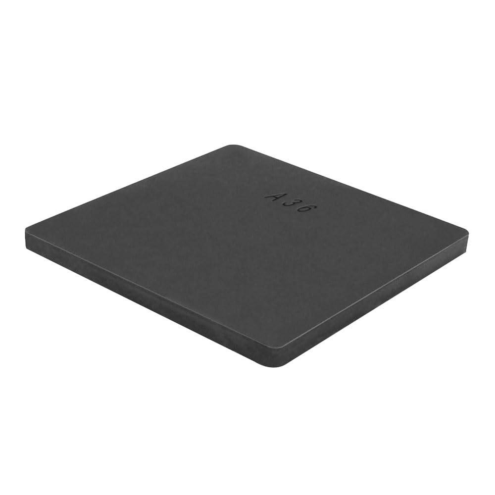 1Pack 1/4 Hot Rolled Steel Plate A36 Steel Sheet 12in x 12in A36 Square Steel