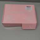 Mens Afro Wigs for 70s Rocker Disco Party 5pcs Set (Wig+ Glasses+ Disco Necklace+ Mustache+ Wig Cap) Afro Puff Wigs for 70s 80s Halloween Costume Cosplay Party Use (Black)