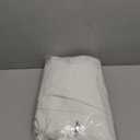 TWODRAPES Natural Pinch Pleated Linen Curtains 1 Panel for Living Room Bedroom Memory Training Shaped Semi Sheer Pleat Drapes with Hooks Rings Light Filtering Window Curtain 60x108