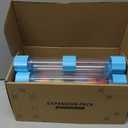 Air Tubes Toys Expansion Pack - Air-Powered STEM Building Toys - Learning Toys, STEM Toys for 3+ Year Old Boys & Girls Birthday Gifts (Blue)