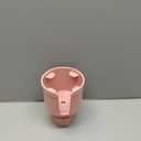 Upgraded Car Cup Holder Expander Adapter with Offset Adjustable Base, Compatible with Yeti 14/24/36/46oz Ramblers, Hydro Flasks 32/40oz, Other Large Bottles Mugs in 3.5"-4.0", Pink 1 Pack