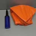 Active Seat Peanut Shaped Bounce Desk Chair, Exercise Yoga Balance Sitting Ball (Orange)