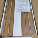 Wire Shelf Covers, Bamboo Wire Rack Covers for Pantry, Closet (5pcs, 28" W x 16" D)