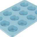 KitchenAid 12-Cup Nonstick Aluminized Steel Muffin Pan, Mineral Water