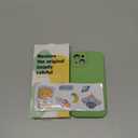 Vooii Compatible with iPhone 13 Case, Liquid Silicone Upgrade [Camera Protection] [Soft Anti-Scratch Microfiber Lining] Shockproof Phone Case for iPhone 13 6.1 inch - Matcha